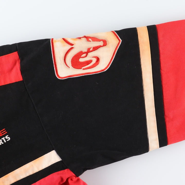 RACING CHAMPIONS DODGE Dodge Racing Jacket, Men's XL cotton black type Vintage Second Hand