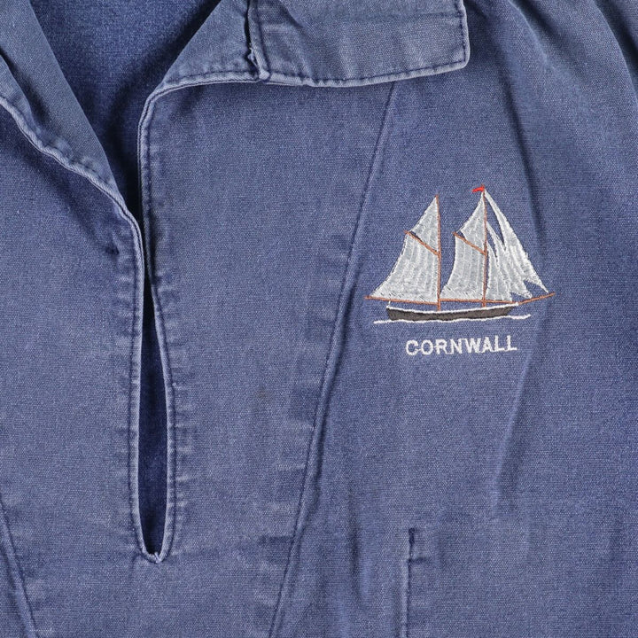 CORNWALL Fisherman Smock Euro Work Jacket Men's L /eaa420082