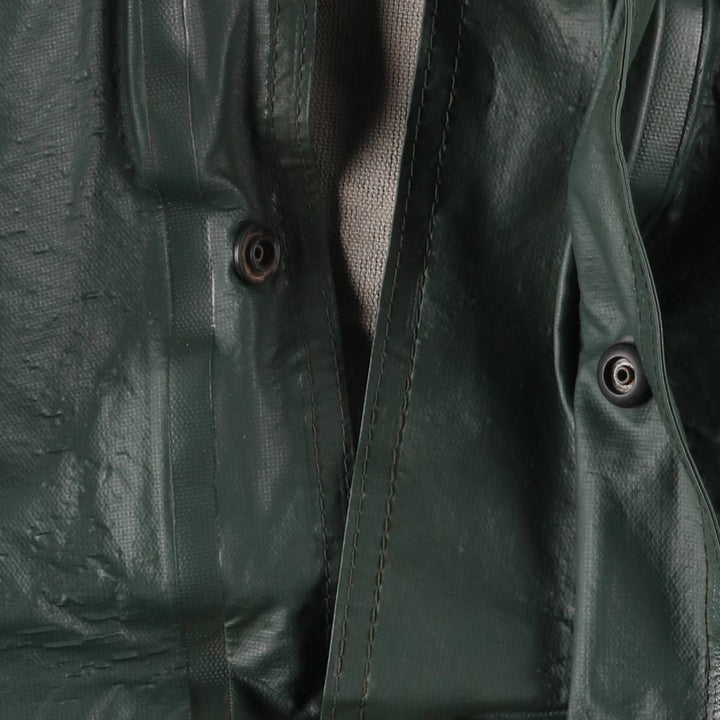 Carhartt Waterproof Parka, Men's Size L polyethylene green type Vintage Second Hand