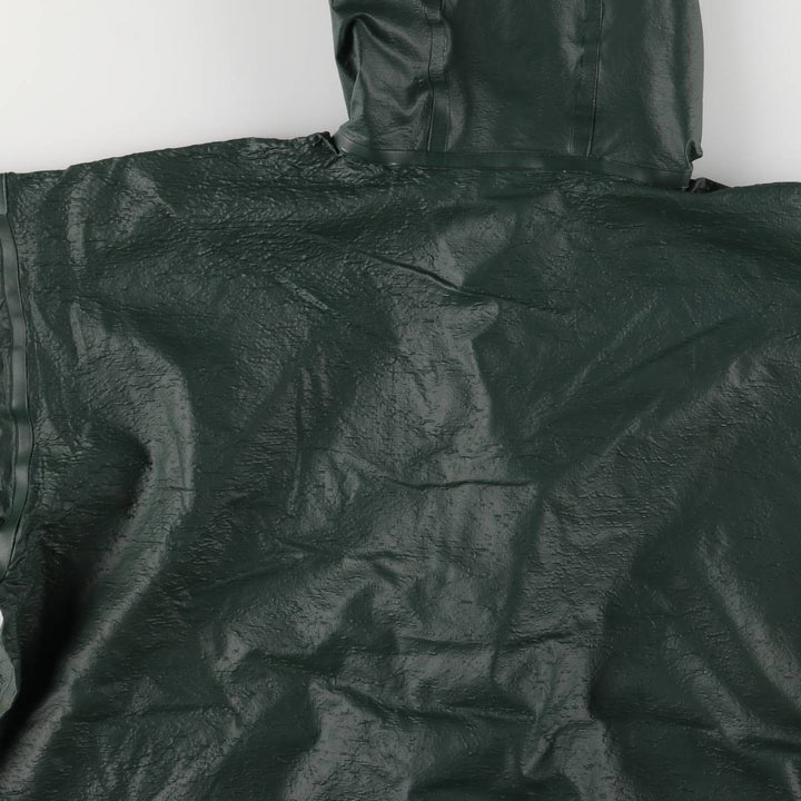 Carhartt Waterproof Parka, Men's Size L polyethylene green type Vintage Second Hand