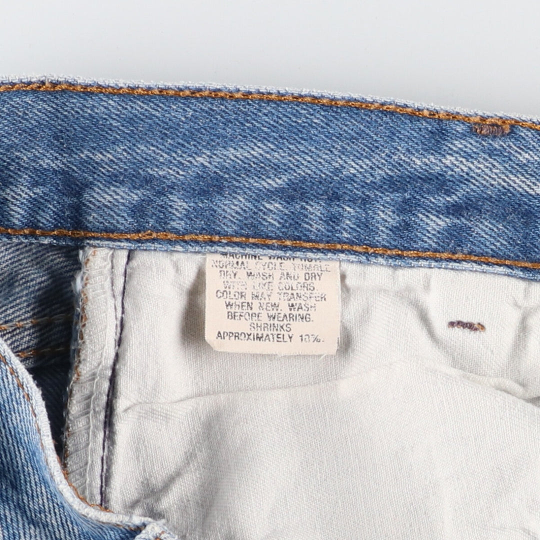 80'S Levi's 701-0117 STUDENT Straight Denim Pants Made in USA Women's XL (w31) Vintage /eaa420243