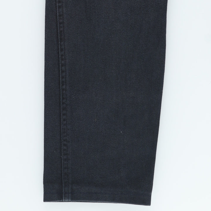 80'S DKNY JEANS Black Denim Tapered Denim Pants Women's L (w27) Vintage /eaa420250