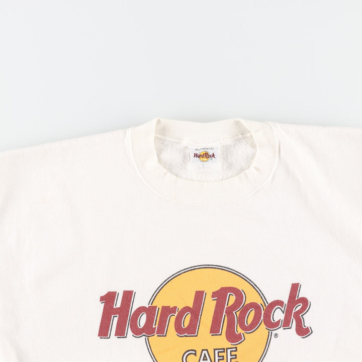 90'S Hard Rock Cafe HARD ROCK CAFE KEY WEST Advertising Sweatshirt Trainer Men's L Vintage /eaa420287