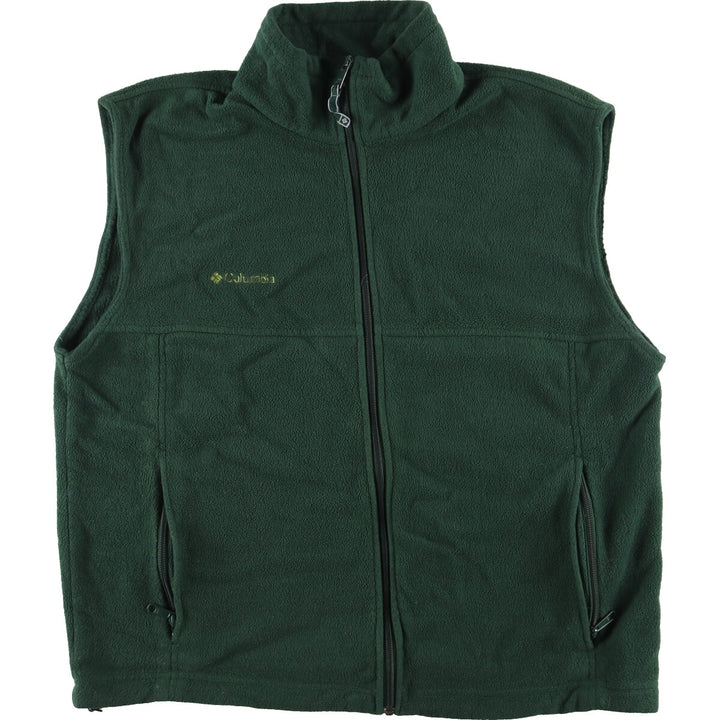 00'S Columbia fleece vest men's L /eaa420308