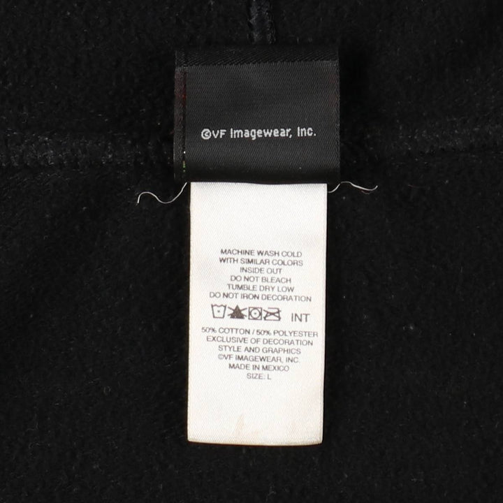 Harley-Davidson Sweat Full Zip Hoodie Men's L size cotton black type Vintage Second Hand