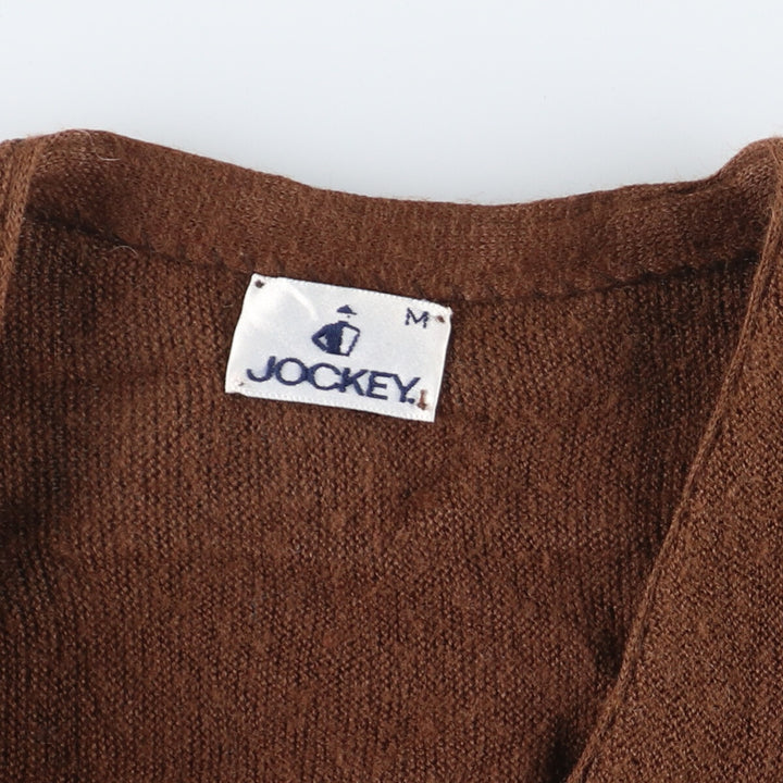 JOCKEY Acrylic Knit Cardigan Men's M Vintage /eaa420435