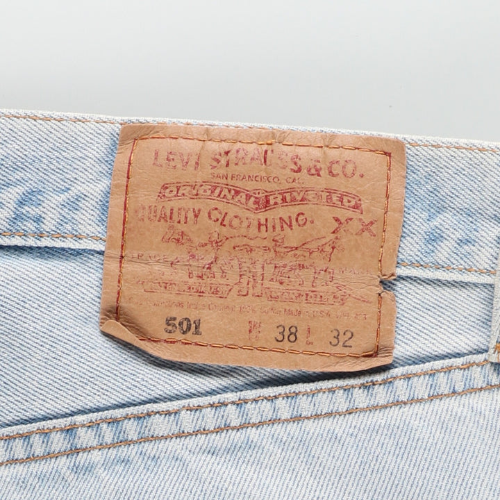 90'S Levi's 501 Straight Denim Pants Made in USA Men's W37 Vintage /eaa420503