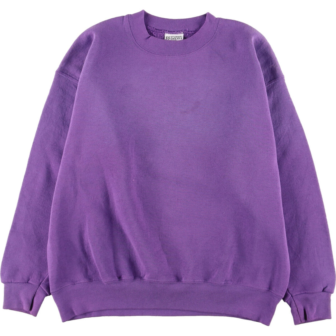 90'S Lee STSTURDY SWEATS plain blank sweatshirt trainer men's L vintage /eaa420592