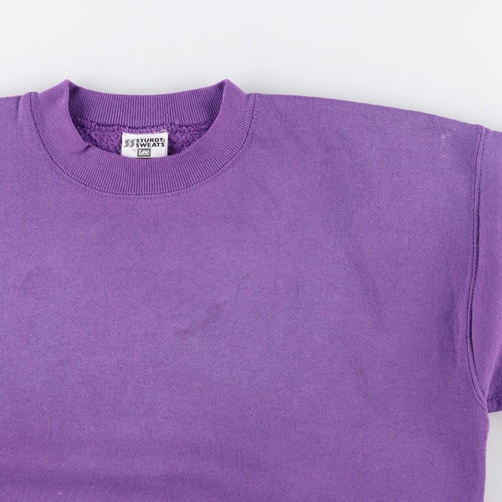 90'S Lee STSTURDY SWEATS plain blank sweatshirt trainer men's L vintage /eaa420592