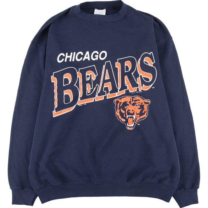 90'S Tultex NFL CHICAGO BEARS Chicago Bears Printed Sweatshirt Trainer Made in USA Men's L Vintage /eaa420644