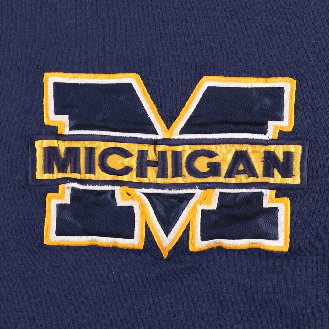 90'S NUTMEG MICHIGAN University of Michigan college sweatshirt, made in USA, men's XL, vintage /eaa420647
