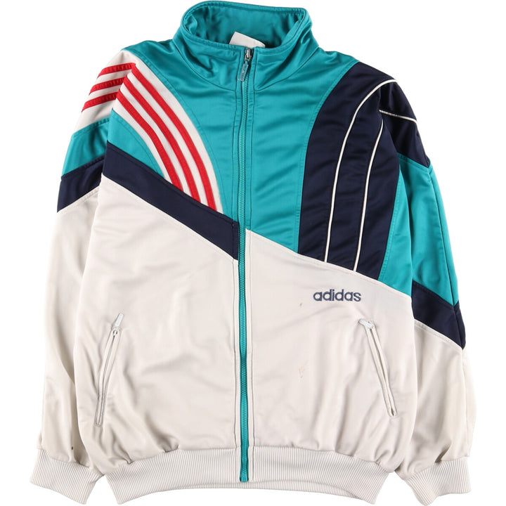 80'S Adidas Jersey Track Jacket Men's Medium Vintage / eaa420654