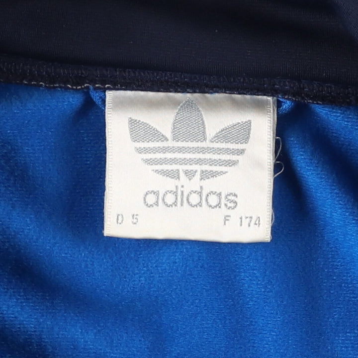 80'S Adidas Back Logo Jersey Track Jacket Men's Medium Vintage / eaa420655