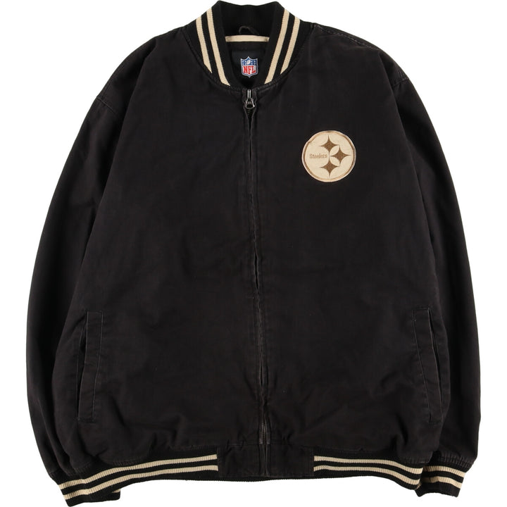 NFL PITTSBURGH STEELERS Pittsburgh Steelers Varsity Jacket Men's XXL Long Sleeve / eaa420736