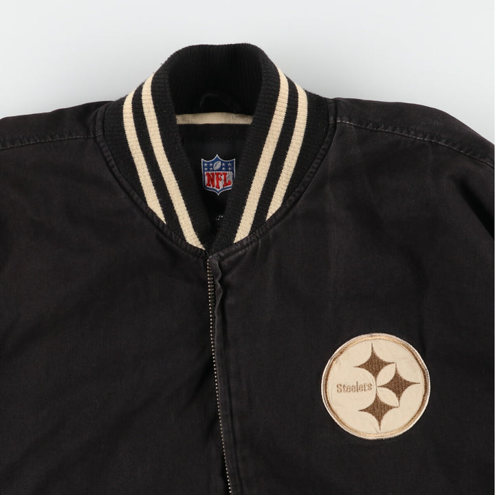 NFL PITTSBURGH STEELERS Pittsburgh Steelers Varsity Jacket Men's XXL Long Sleeve / eaa420736