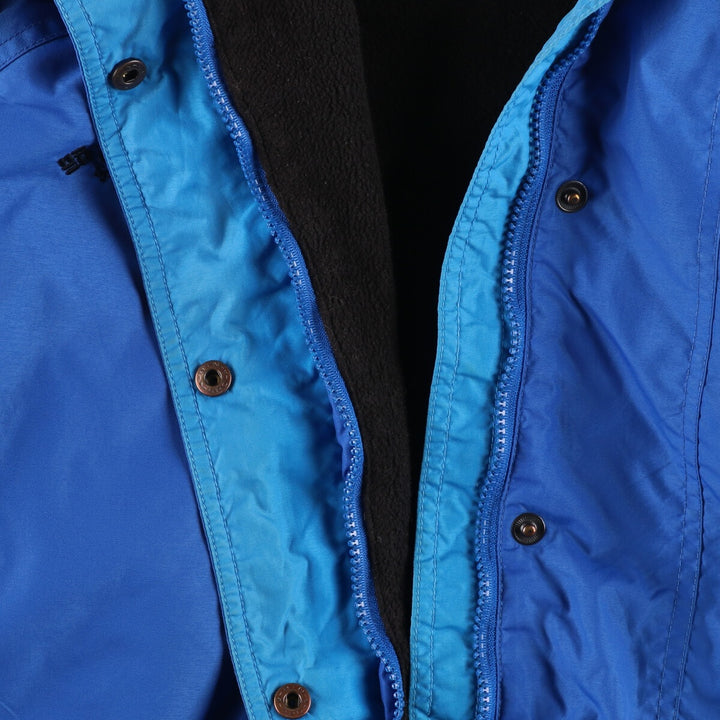 90s-00'S Vintage Columbia Mountain Parka Shell Jacket, Women's Size L unclear blue type Vintage Second Hand