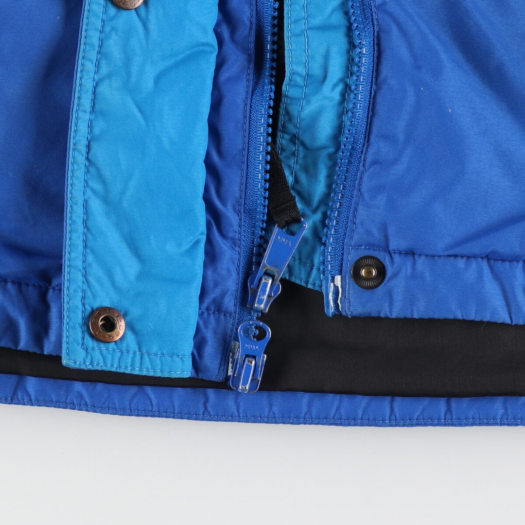 90s-00'S Vintage Columbia Mountain Parka Shell Jacket, Women's Size L unclear blue type Vintage Second Hand