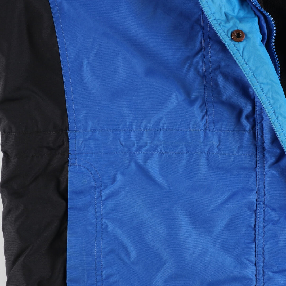 90s-00'S Vintage Columbia Mountain Parka Shell Jacket, Women's Size L unclear blue type Vintage Second Hand