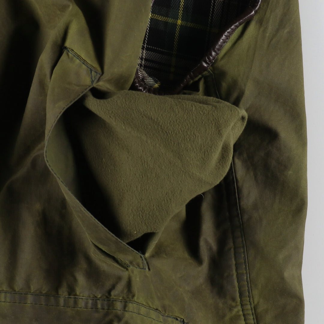 90'S Barbour WESTMORLAND 3 Warrant Waxed Cotton Oiled Vest Made in England Men's XL Vintage /eaa420749