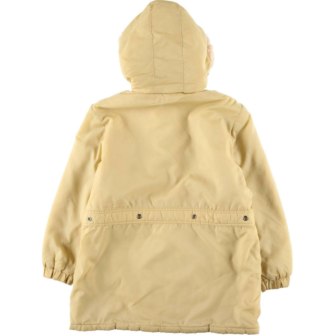 Vintage women's padded parka and puffer jacket, size L unclear yellow type Vintage Second Hand