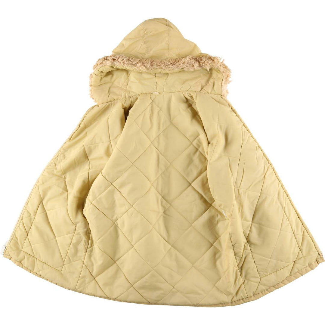 Vintage women's padded parka and puffer jacket, size L unclear yellow type Vintage Second Hand