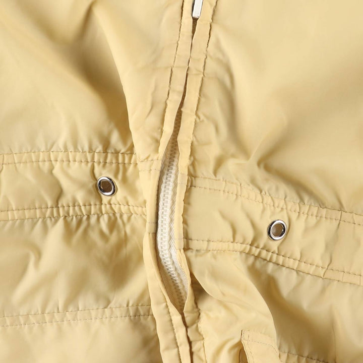 Vintage women's padded parka and puffer jacket, size L unclear yellow type Vintage Second Hand