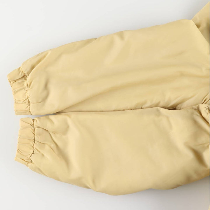 Vintage women's padded parka and puffer jacket, size L unclear yellow type Vintage Second Hand