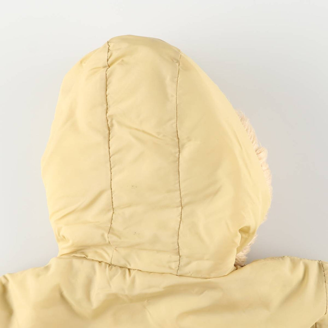 Vintage women's padded parka and puffer jacket, size L unclear yellow type Vintage Second Hand