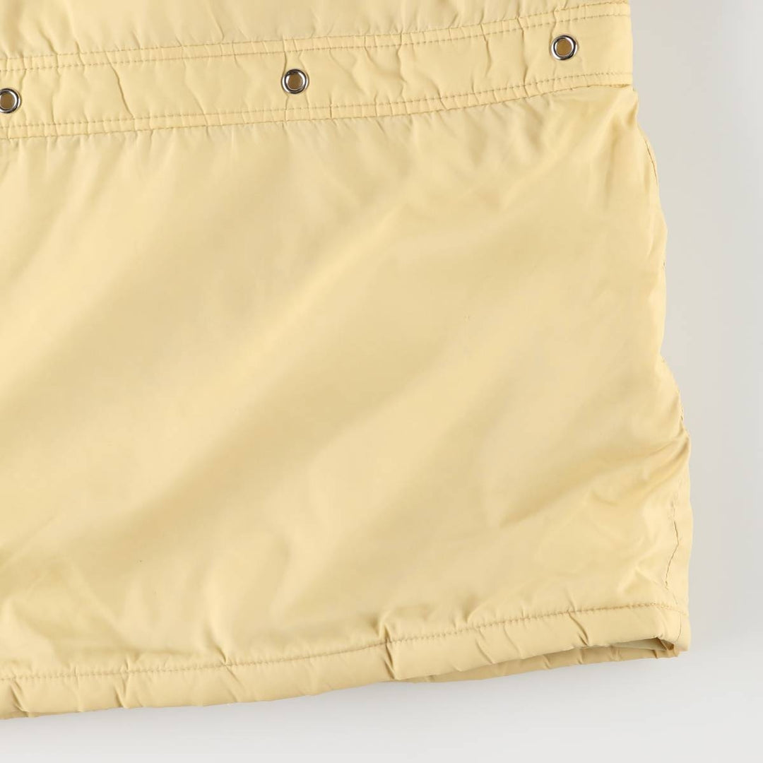 Vintage women's padded parka and puffer jacket, size L unclear yellow type Vintage Second Hand