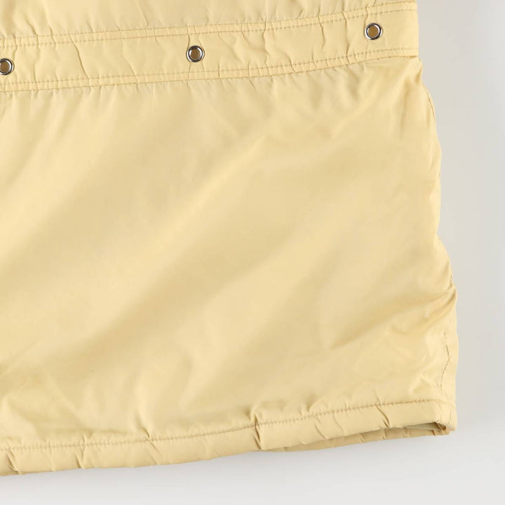 Vintage women's padded parka and puffer jacket, size L unclear yellow type Vintage Second Hand
