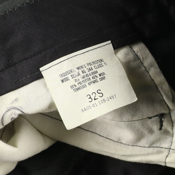 80'S US military authentic military dress pants, slacks pants, made in USA, 32S, men's w32, vintage /eaa420778