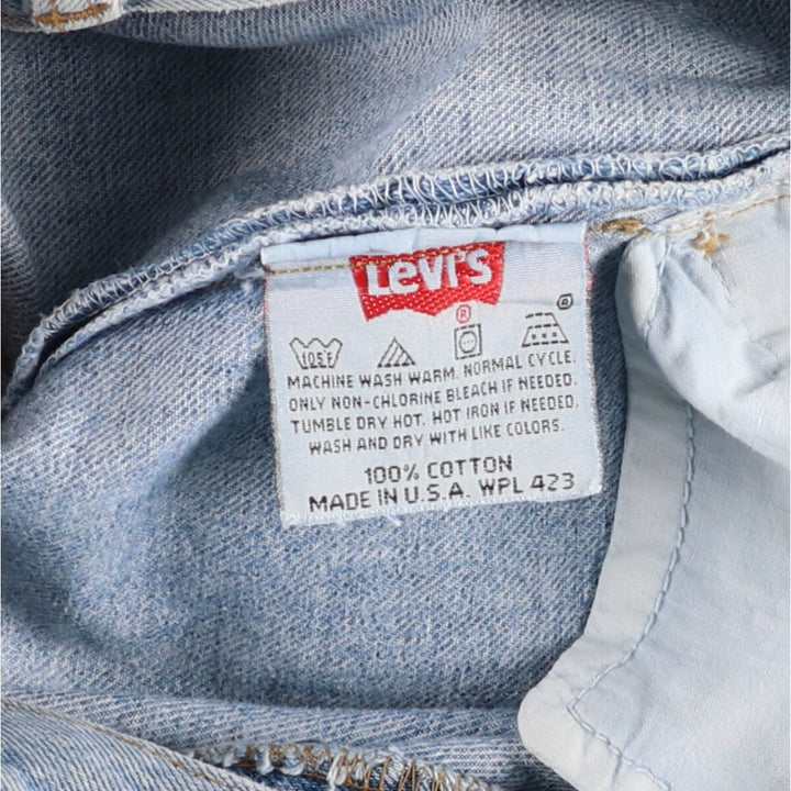 90'S Levi's 501 Straight Denim Pants Made in USA Men's W30 Vintage /eaa420811