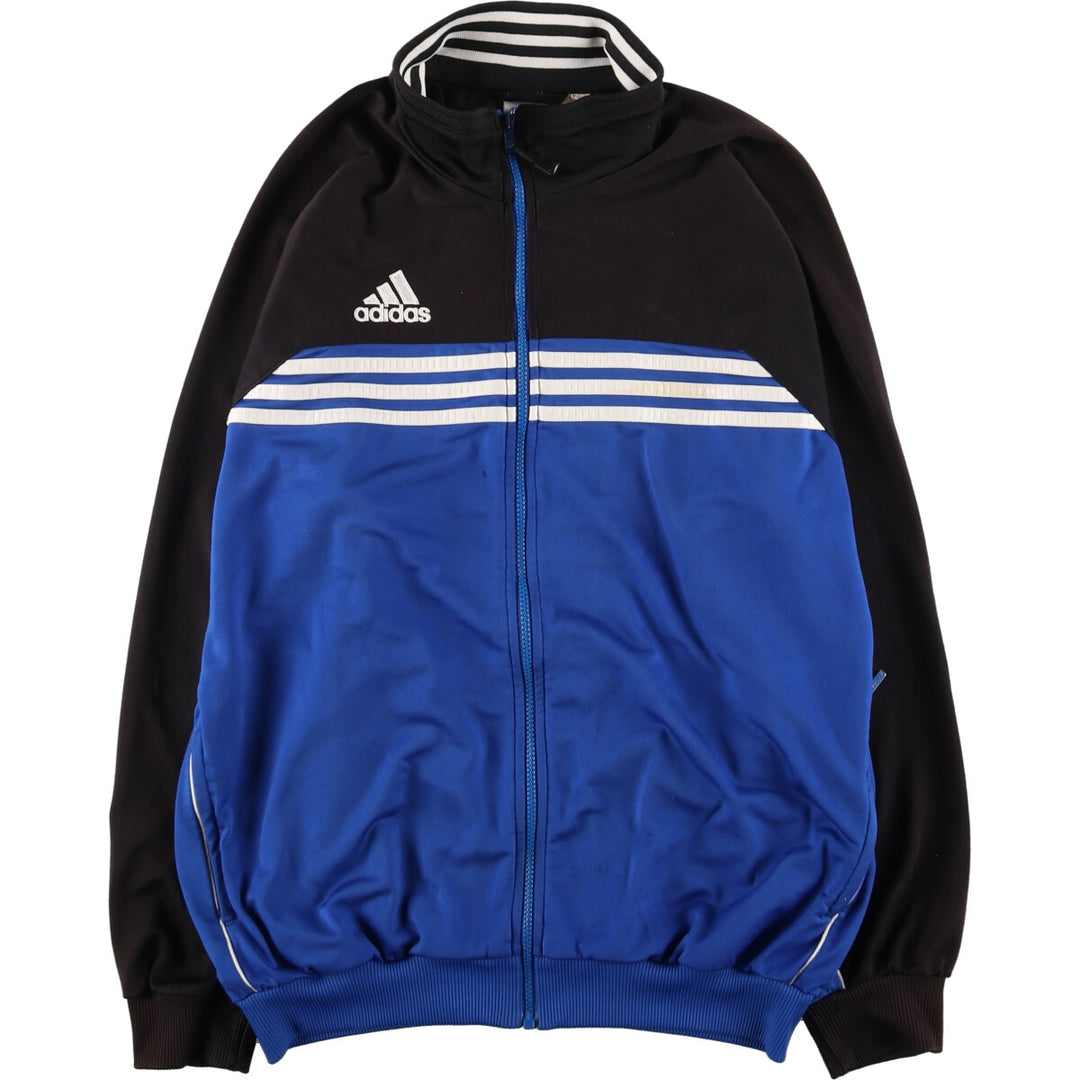 90'S Adidas Jersey Track Jacket Men's L Vintage / eaa420931