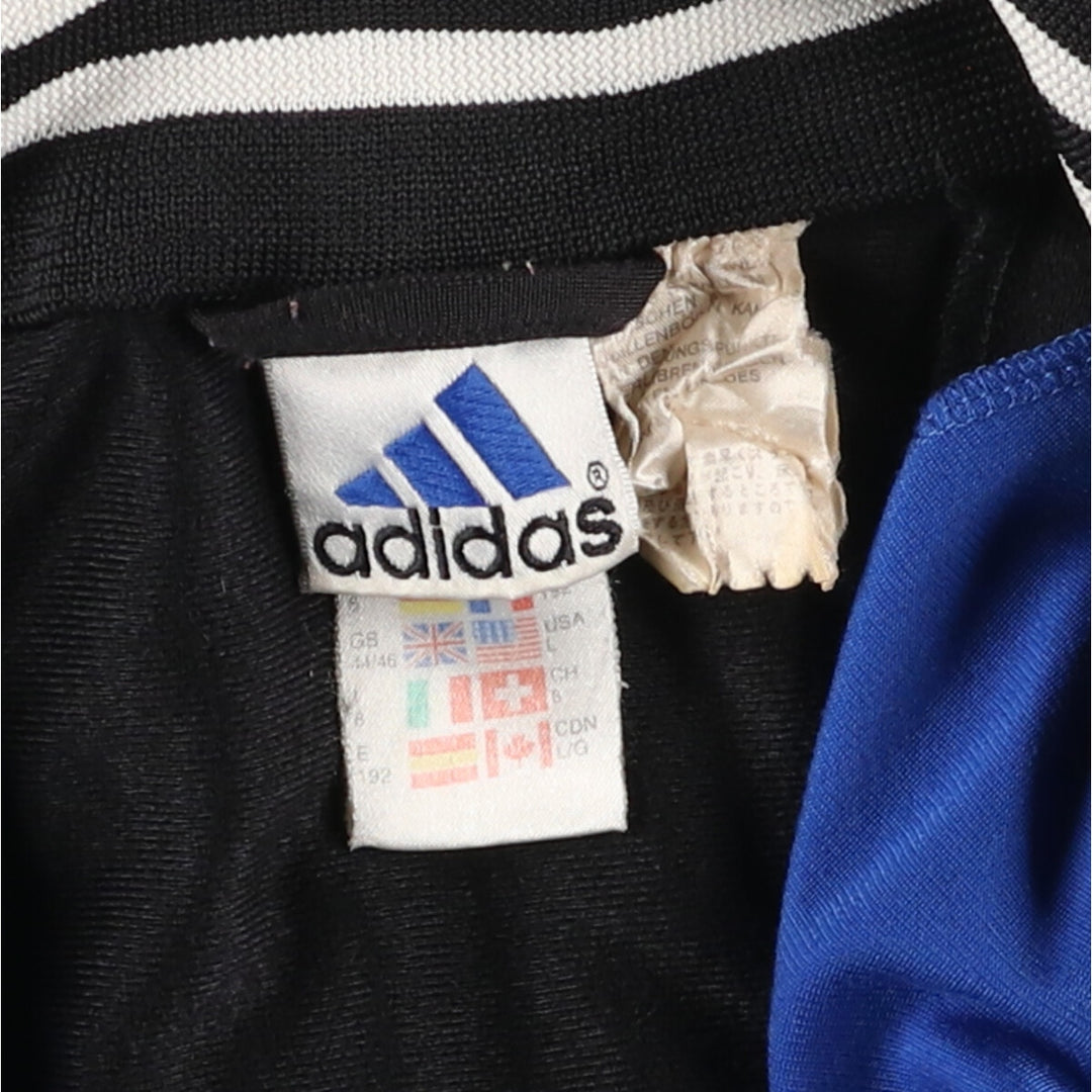 90'S Adidas Jersey Track Jacket Men's L Vintage / eaa420931