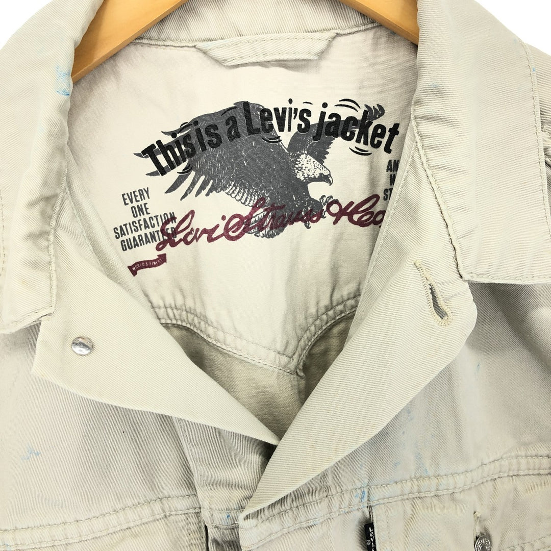 00'S Levi's 71165-8720 Trucker Jacket Cotton Jacket Men's L Vintage /eaa421059