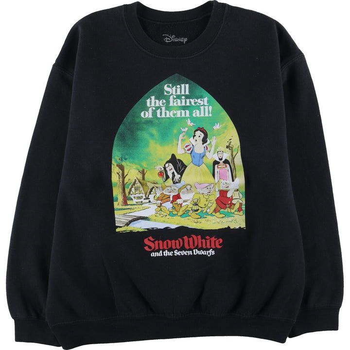 DISNEY Snow White and the Seven Dwarfs Character Sweatshirt Trainer Men's L /eaa421161