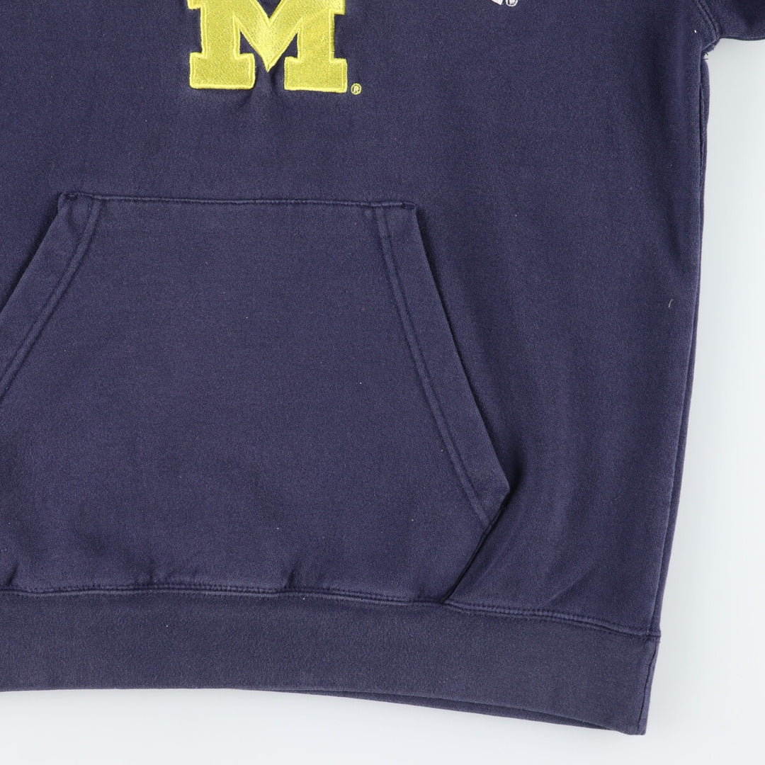 GENUINE MICHIGAN University of Michigan College Sweat Pullover Hoodie Men's L size /eaa421171