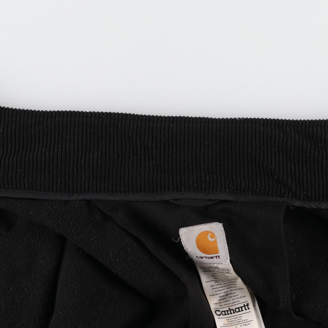 2000'S Carhartt nylon jacket, men's size XL Nylon black type Vintage Second Hand