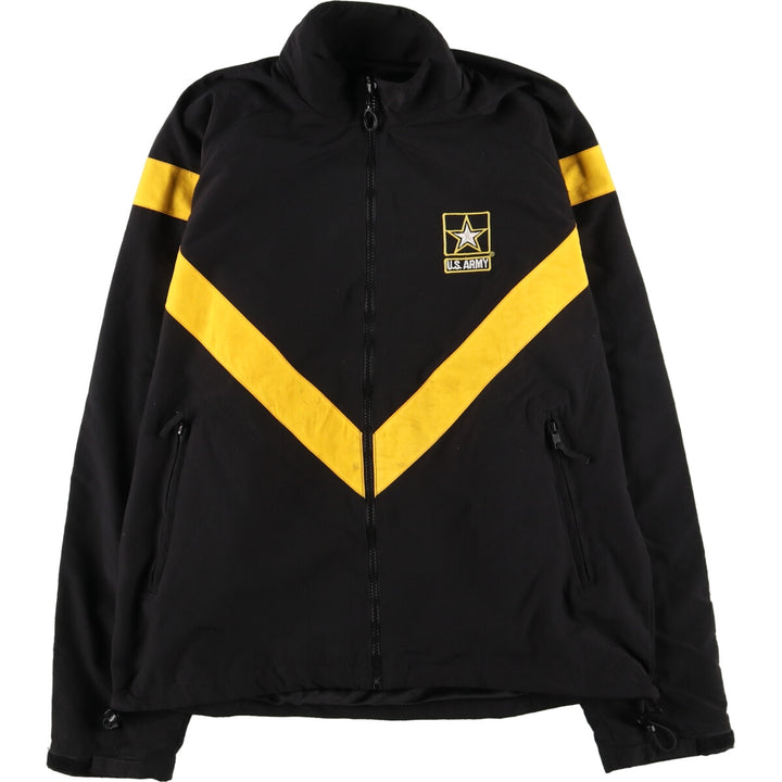 APFU Training Jacket, Nylon Jacket, Made in USA, Medium Nylon black type Vintage Second Hand