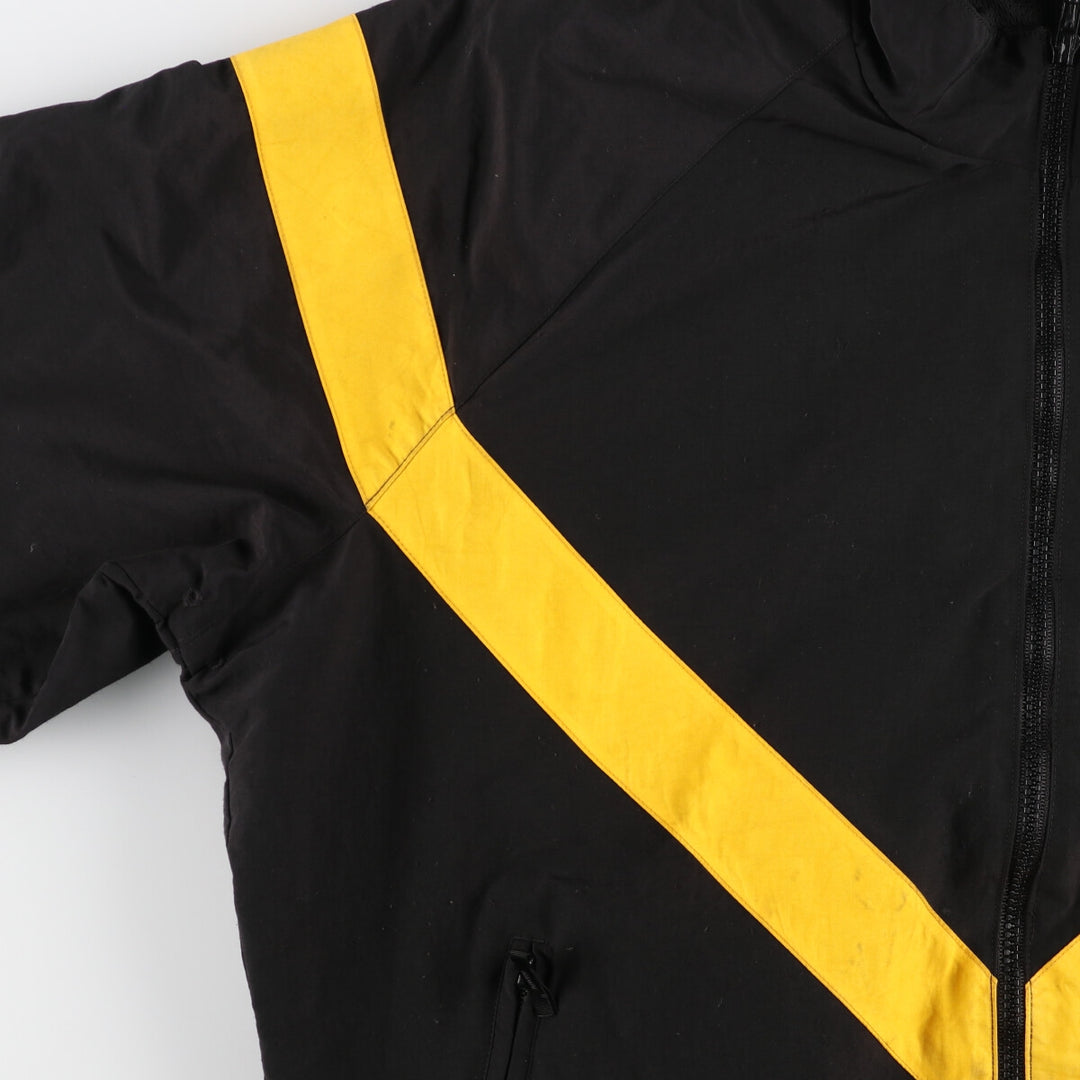 APFU Training Jacket, Nylon Jacket, Made in USA, Medium Nylon black type Vintage Second Hand