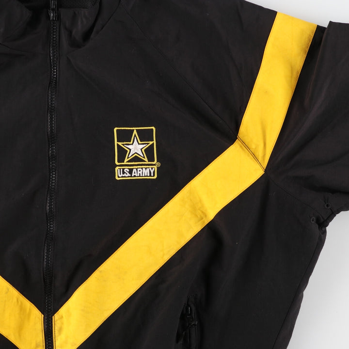 APFU Training Jacket, Nylon Jacket, Made in USA, Medium Nylon black type Vintage Second Hand