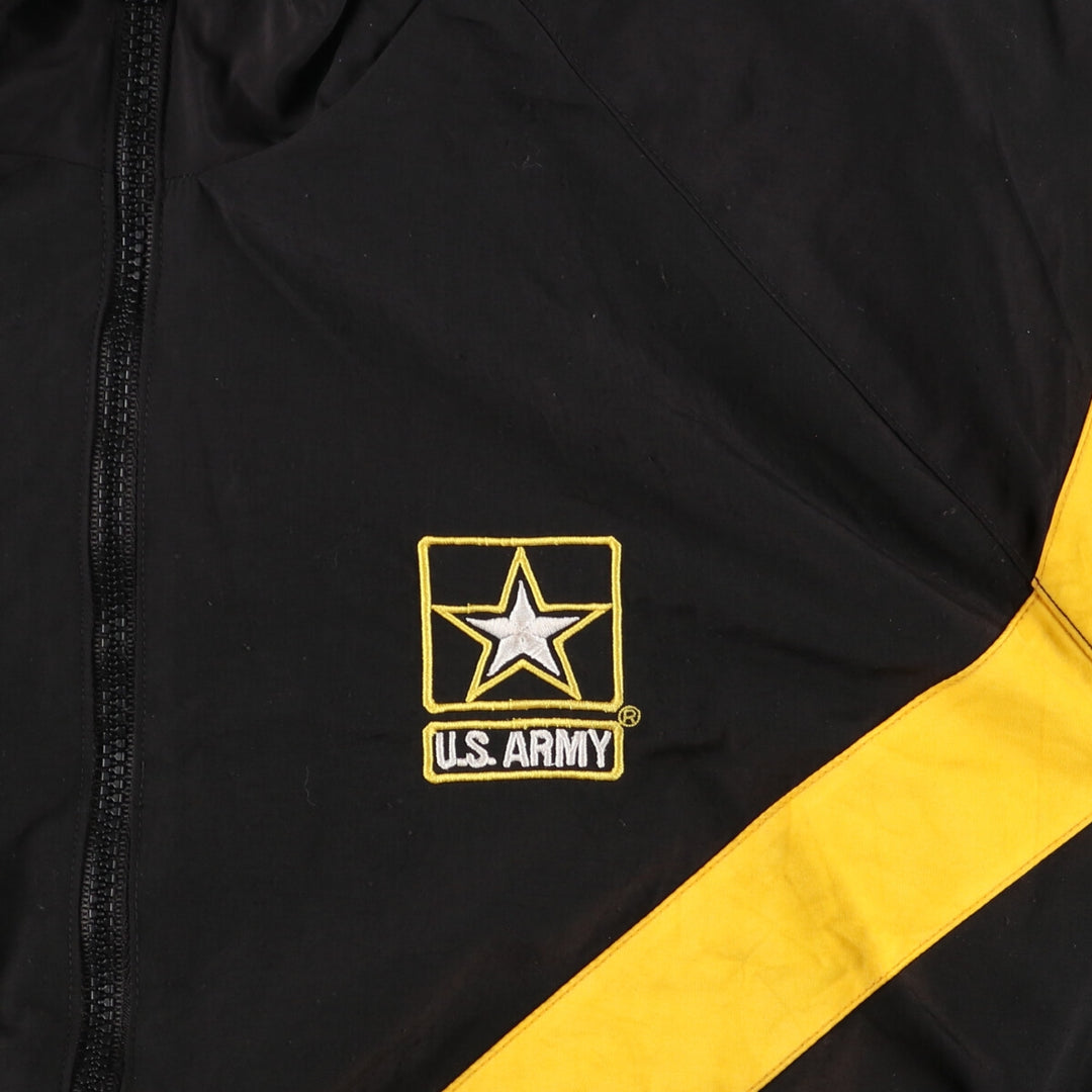 APFU Training Jacket, Nylon Jacket, Made in USA, Medium Nylon black type Vintage Second Hand
