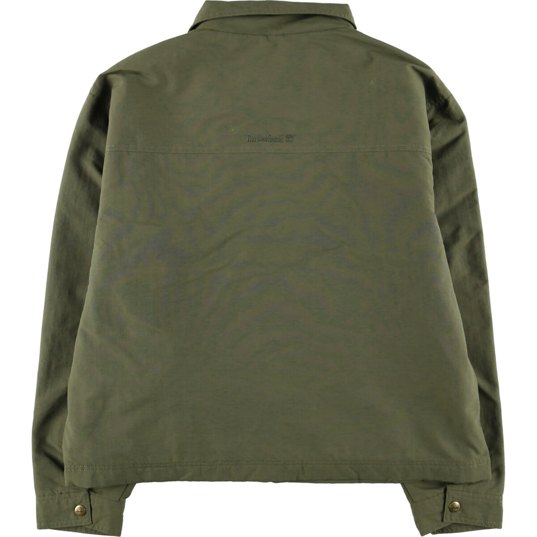 90s-00'S Timberland WEATHERGEAR Swing Top Nylon Jacket, Men's XL Nylon Khaki type Vintage Second Hand