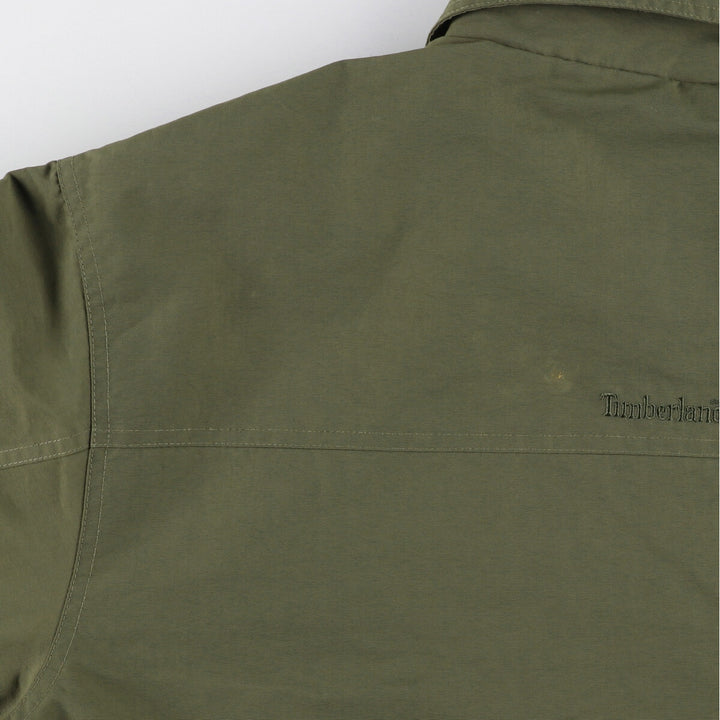 90s-00'S Timberland WEATHERGEAR Swing Top Nylon Jacket, Men's XL Nylon Khaki type Vintage Second Hand