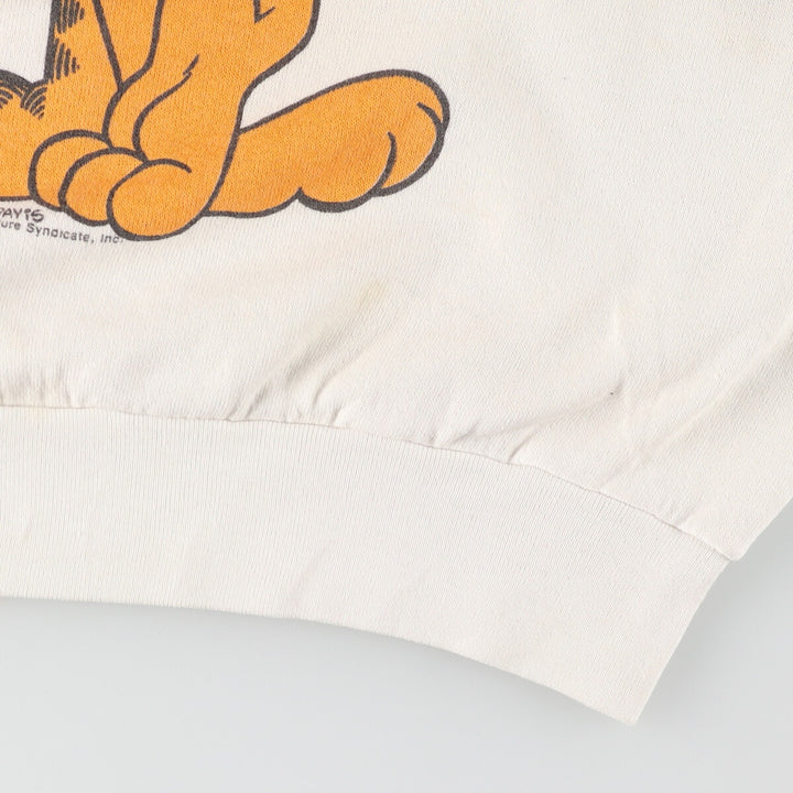 70'S Velva Sheen Garfield Character Sweatshirt, Made in USA, Men's M, Vintage /eaa421280