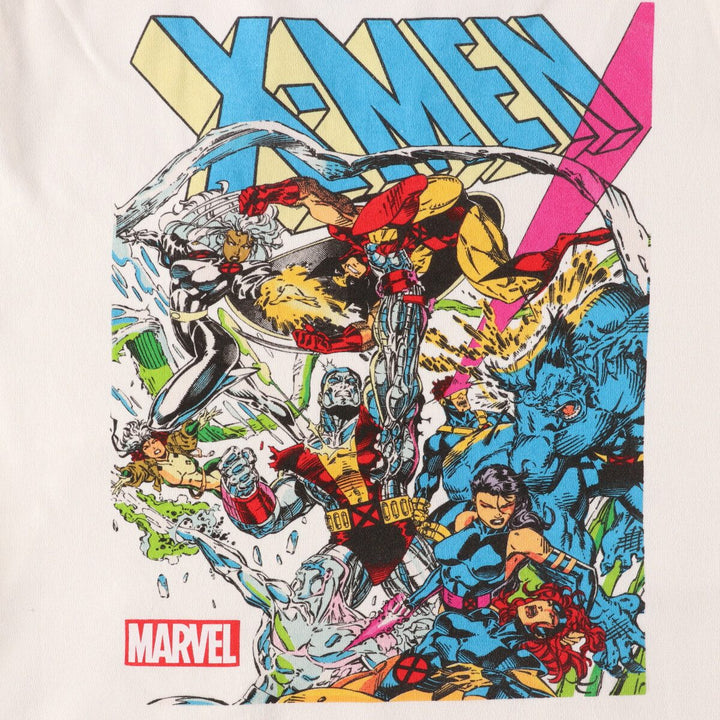 MARVEL X-MEN Back Print Character Sweat Pullover Hoodie Men's L Size / eaa421283