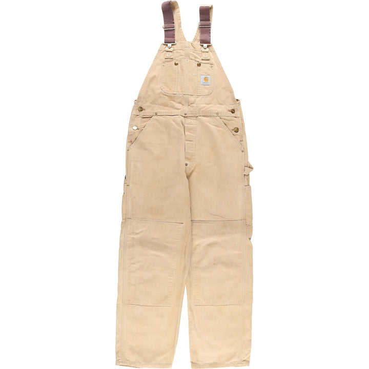 Carhartt Double Knee Duck Overalls Men's W34 equivalent / eaa421293