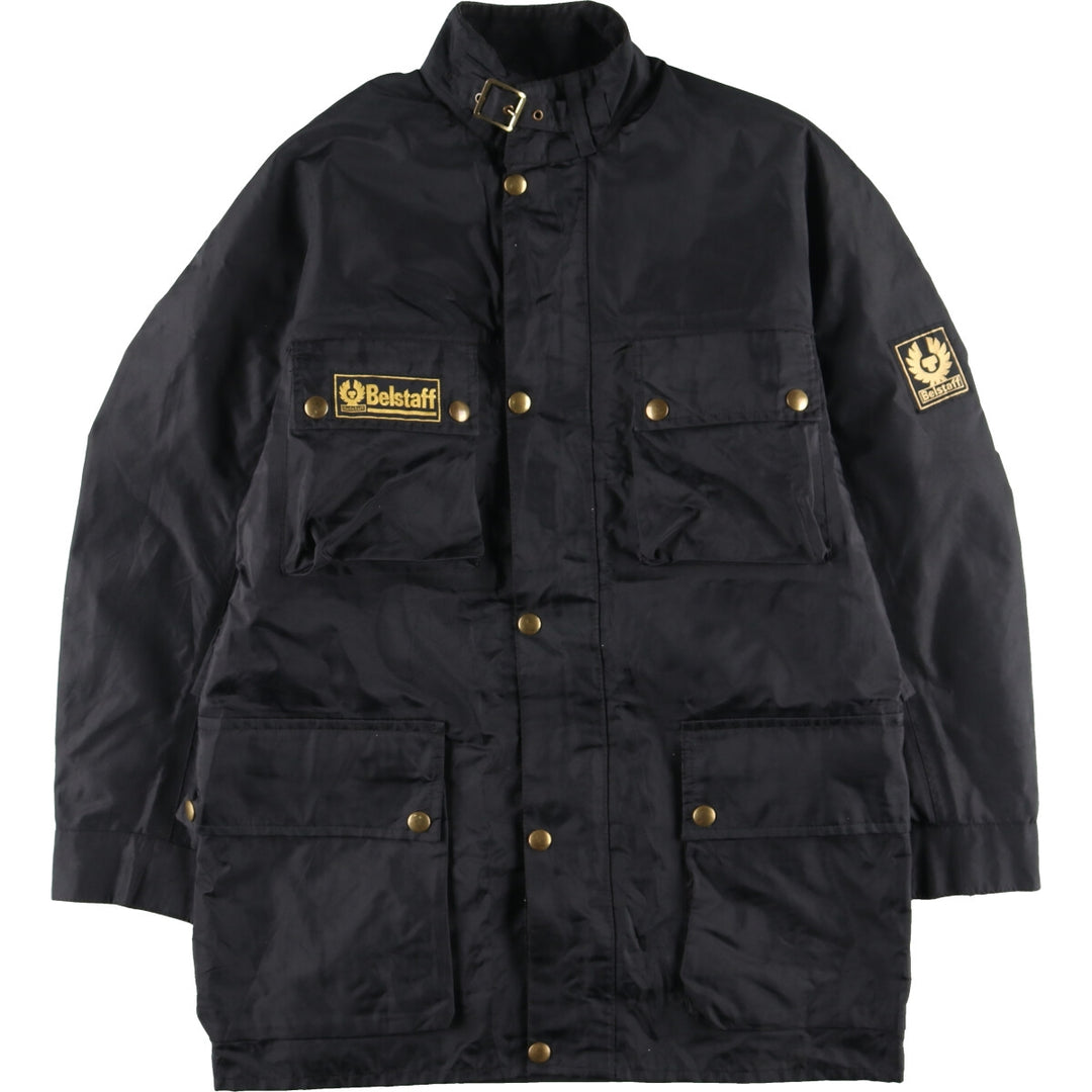 Vintage 1990'S Belstaff XL500 Trialmaster padded puffer jacket, made in the UK, size M. Polyurethane Coated Nylon black type Vintage Second Hand