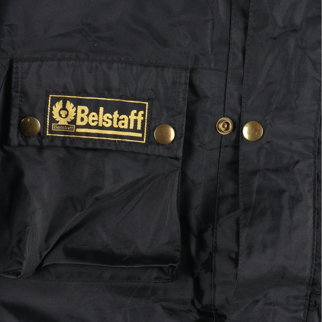 Vintage 1990'S Belstaff XL500 Trialmaster padded puffer jacket, made in the UK, size M. Polyurethane Coated Nylon black type Vintage Second Hand