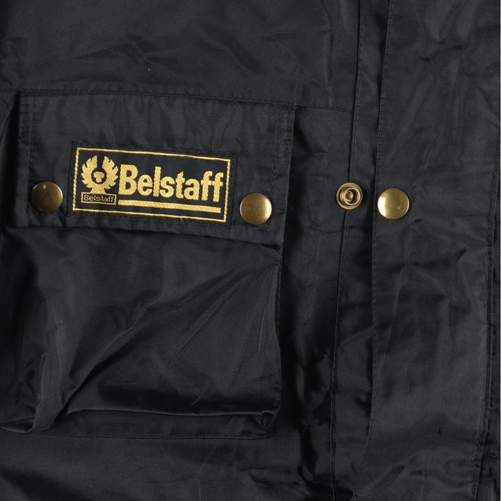 Vintage 1990'S Belstaff XL500 Trialmaster padded puffer jacket, made in the UK, size M. Polyurethane Coated Nylon black type Vintage Second Hand